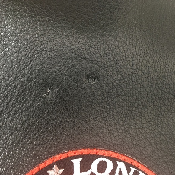 Leather Biker Vest - Picture 15 of 15